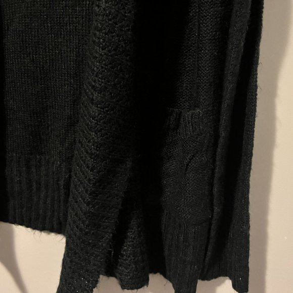 Ambiance Apparel Black Soft Knit Cardigan - Picture 8 of 8
